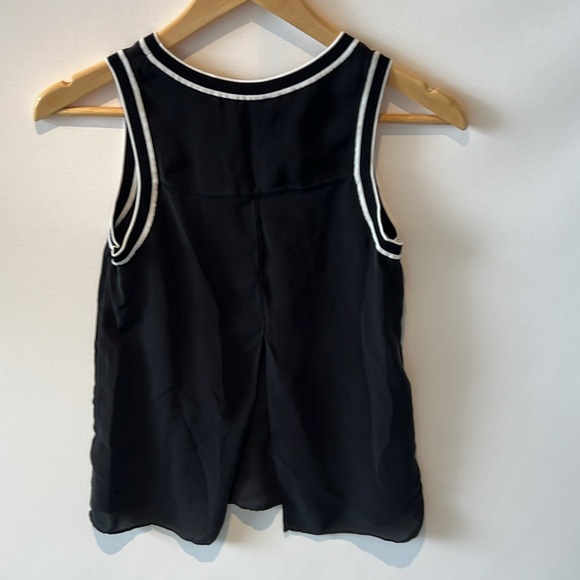 Rag and bone slit back Silk tank top xs - Picture 3 of 3